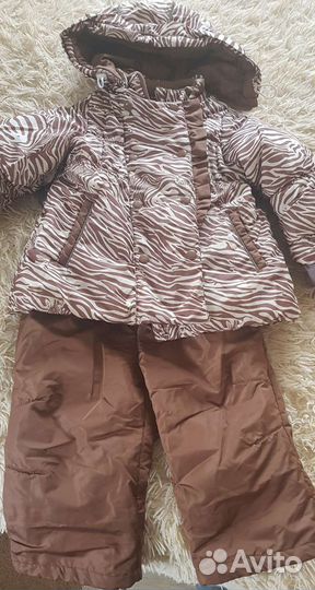 Зимний костюм для девочки