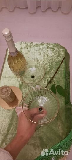 Бокалы для шампанского креманки