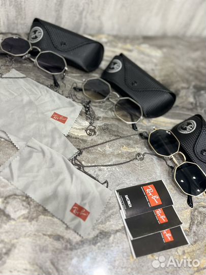 Очки ray ban полный комплект