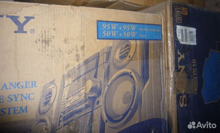 Sony MHC DX10, идеал состояние 2х-кассет