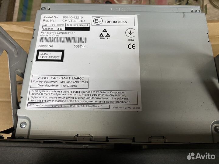 Головное устройство toyota rav4