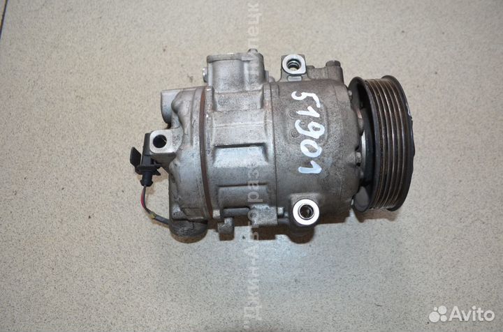 Компрессор кондиционера 1.9 дизель Golf 4 Polo 4