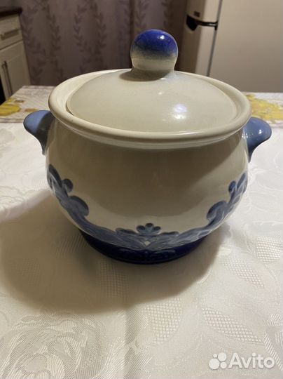 Супница с крышкой 3л,новая