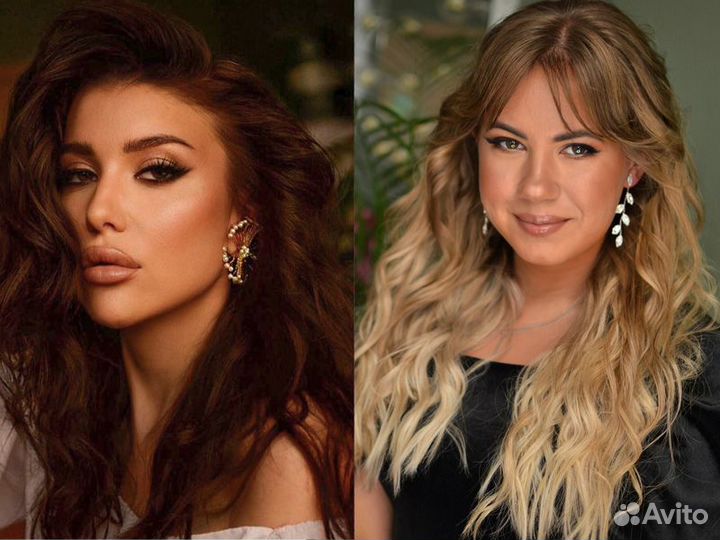 Макияж и прическа (визажист и мастер по волосам)