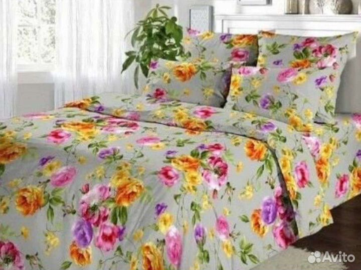 Постельное белье новое. Хлопок