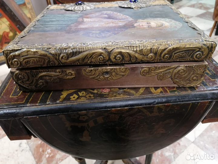 Старинная шкатулка конец 19-нач 20 века