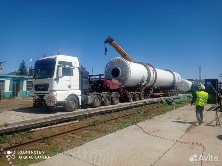 Грузоперевозки тралом спецтехники