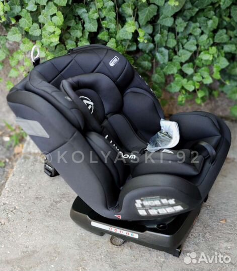 Автокресло детское Luxmom 210 (чёрное)