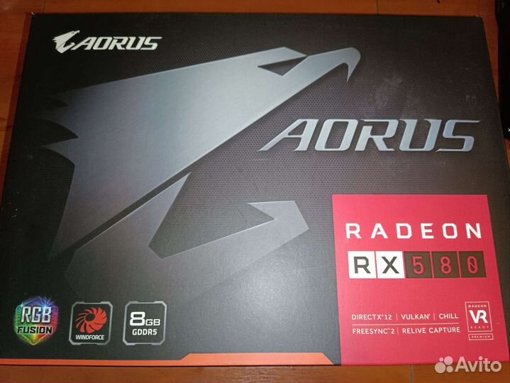 Видеокарта Radeon RX 580 8 гб
