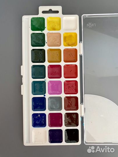 Акварельные краски набор