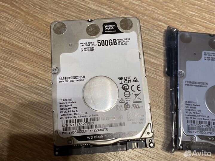 Жесткий диски 2.5