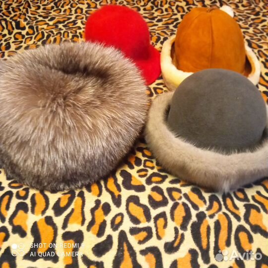 Шапка зимняя меховая женская