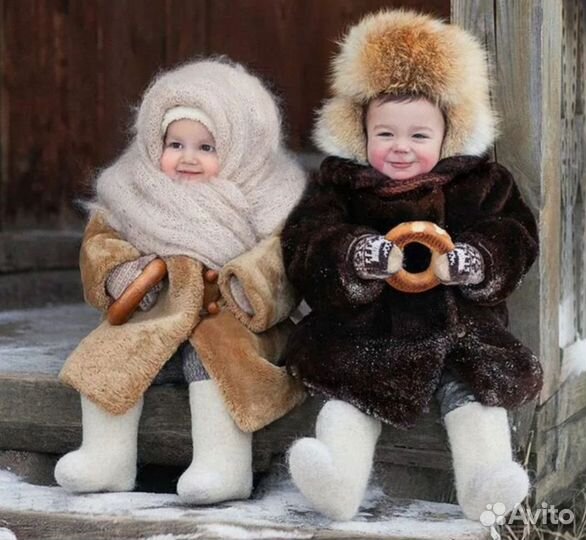 Шуба детская СССР