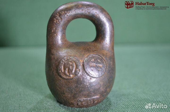 Гиря старинная 