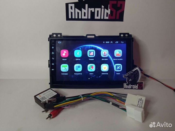 Магнитола Toyota Land Cruiser Prado 120