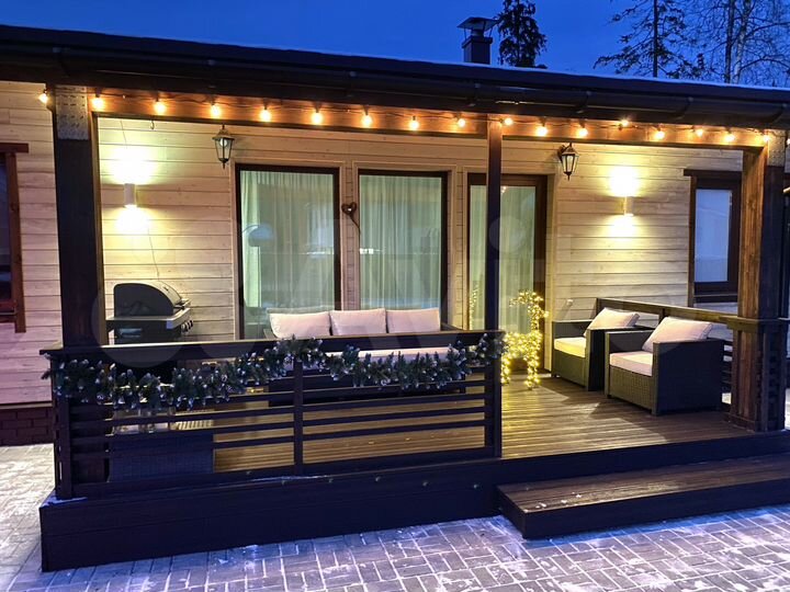 Коттедж 115 м² на участке 15 сот.