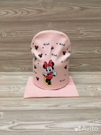 Новый детский комплект шапка и снуд