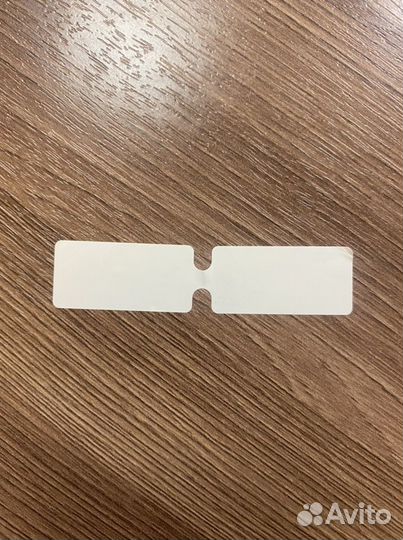 Этикетки для термопечати пломбы 6,5*1,5 2000шт