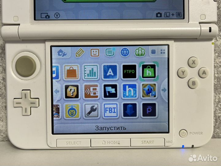 Прошитая Nintendo 3DS XL Белая