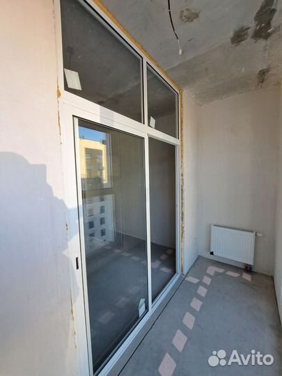 Балконная рама с дверью 2 штуки