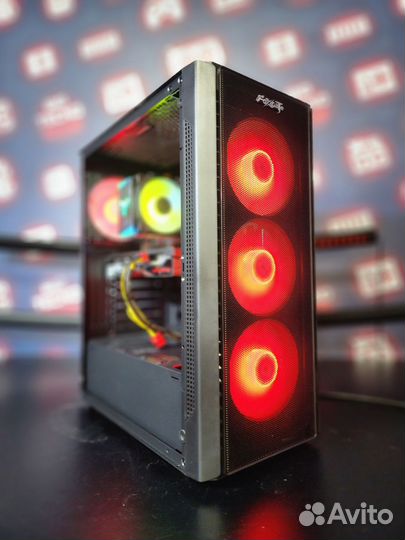 Игровой компьютер Intel I5 12400f/RTX4060/16