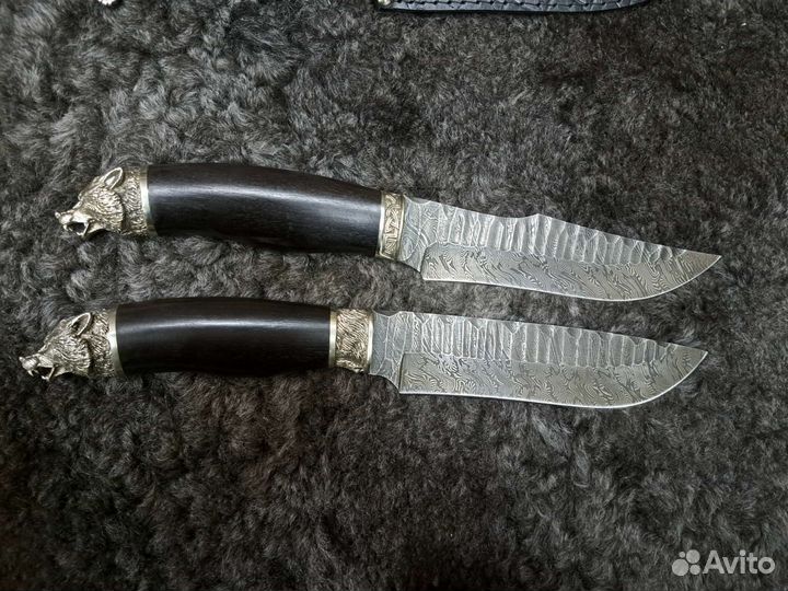 Нож из дамасской стали