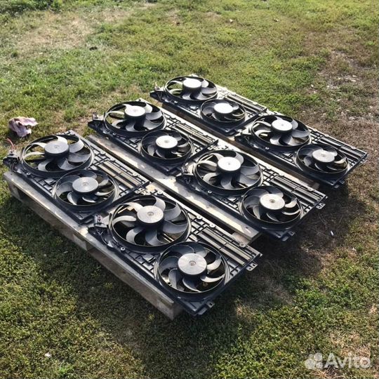 Блок вентиляторов с диффузором 1K0121205AD