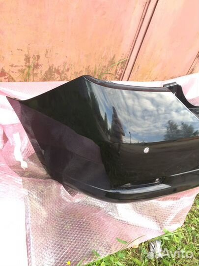 Бампер для Рено Логан 2016 года (чёрный)