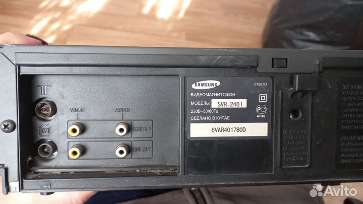 Видеомагнитофон samsung