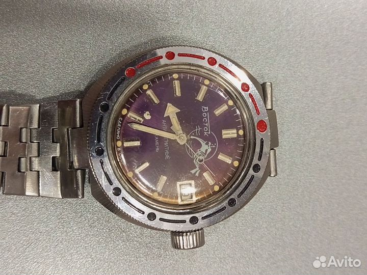 Часы восток амфибия СССР