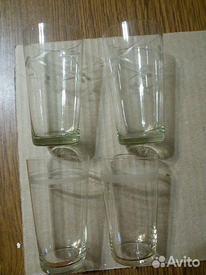 Стопки, стаканы, вазочки