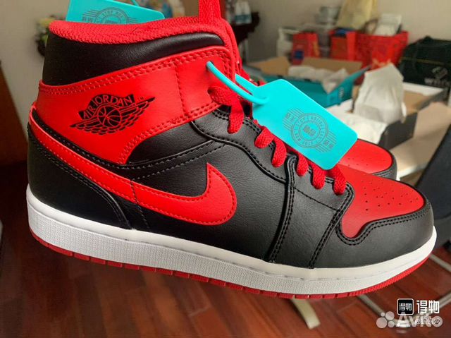 Кроссовки Nike Аir Jordan 1 Mid оригинал купить в Москве | Личные вещи ...