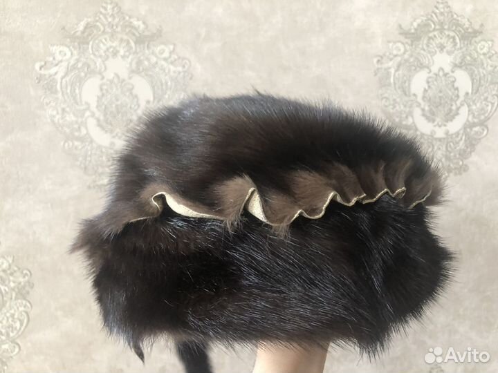 Шапка норковая