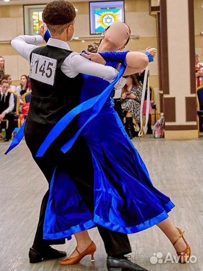 Спортивно бальное платье