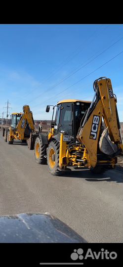 Услуги экскаватора погрузчика Jcb