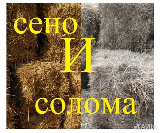 Солома сено