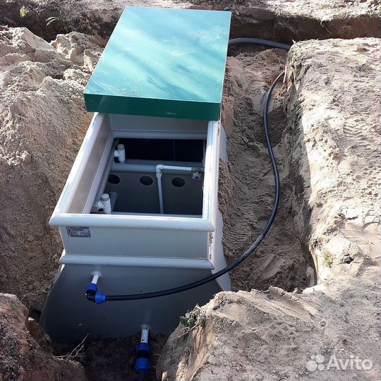 Септик станция автономная канализация