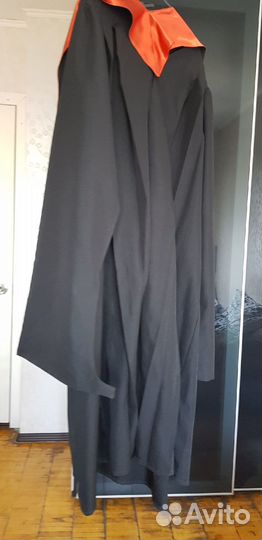 Хэллоуин, мантия выпскника кафедралка магистр