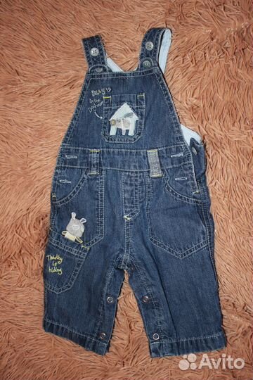 Джинсовые вещи на 1-3 месяца