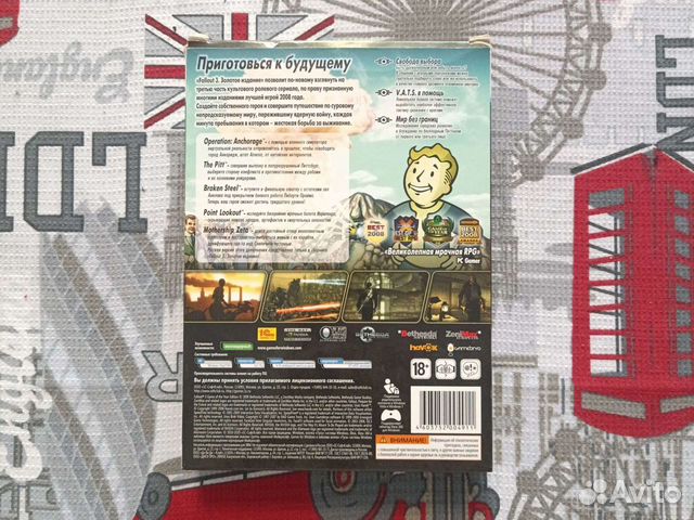 Fallout 3 Золотое издание объявление продам