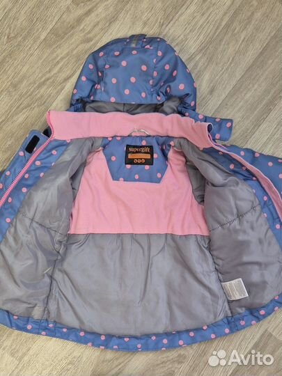 Зимний костюм для девочки 104