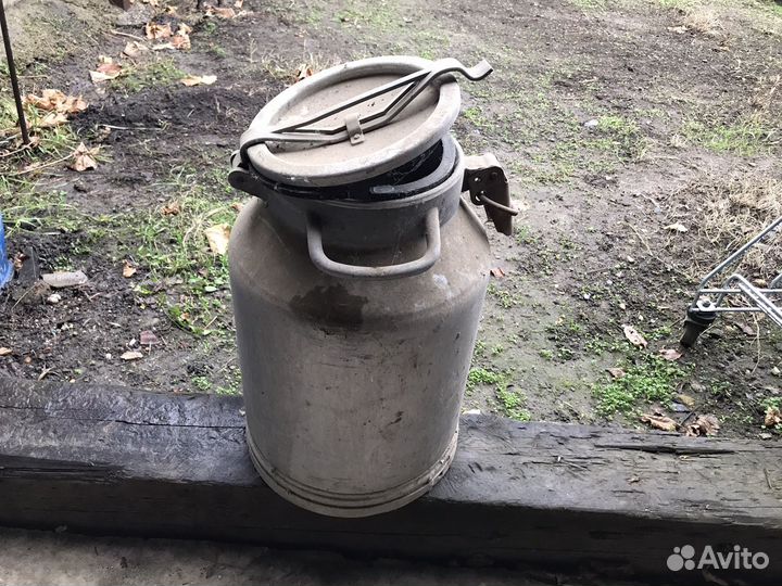 Фляга алюминиевая бу 40л