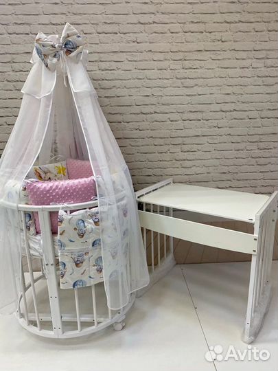 Детская кроватка трансформер