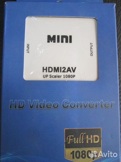 Конвертер hdmi-3RCA