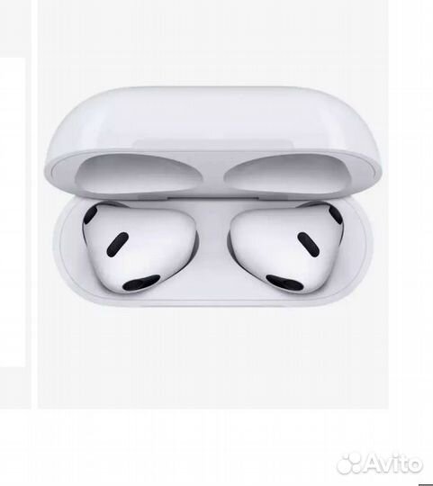 Наушники беспроводные Airpods 3 белые вкладыши