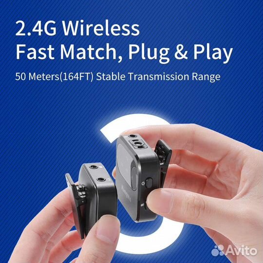 Микрофонkingma KingMa Wireless 2.4 GHz