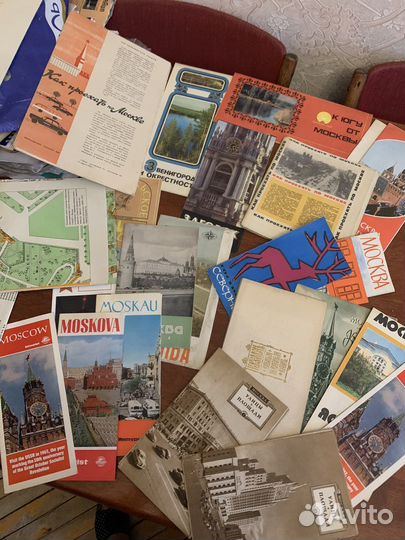 Туристские схемы ссср, карты и буклеты