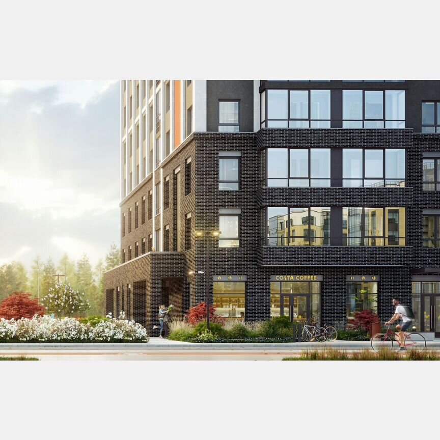2-к. квартира, 58,3 м², 21/25 эт.