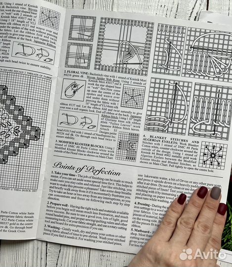 Буклет для вышивания The Victoria Sampler