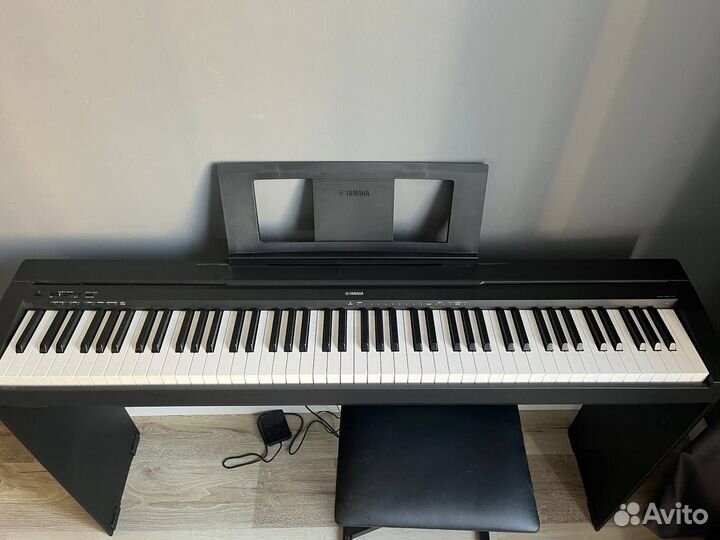 Цифровое пианино Yamaha P-45 полный комплект